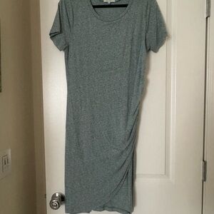 Z Supply Heather Gray Midi Dress